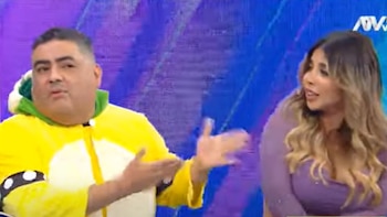 Alfredo Benavides y Gabriela Serpa