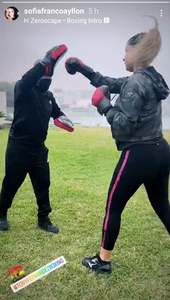 Sofía Franco reaparece en sus