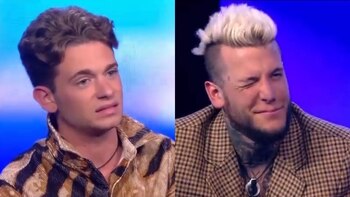 Luca Dazi y Álex Caniggia