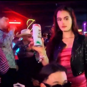 Tania Nicole en la fiesta del Abelito