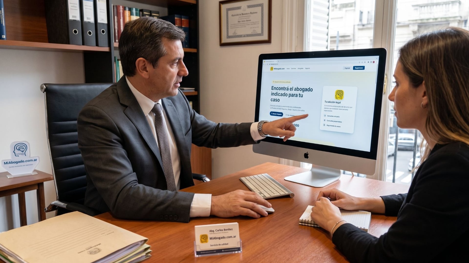 Los estudios jurídicos pueden acceder a herramientas de gestión y asistencia automatizada desde distintos dispositivos. (Imagen ilustrativa Infobae)