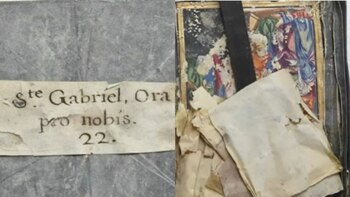 Entre los objetos descubiertos se