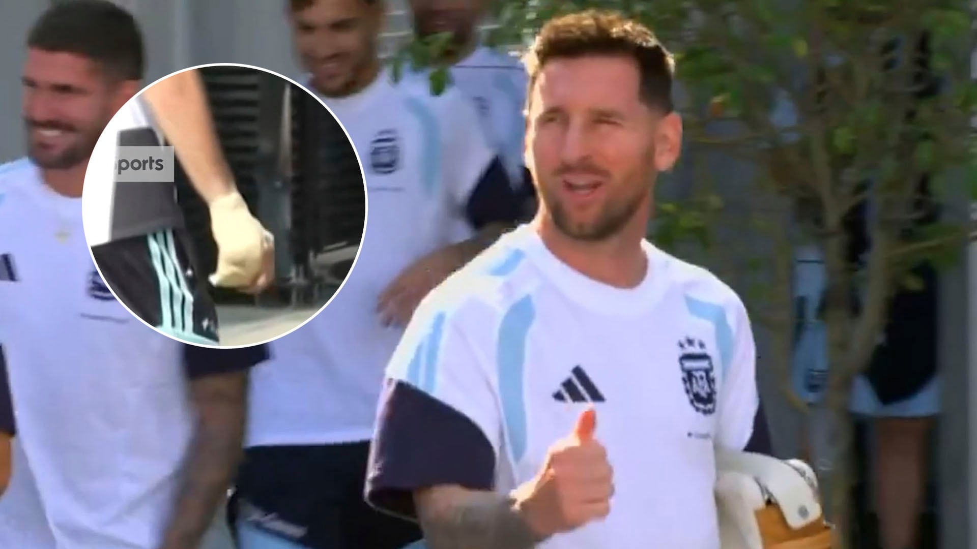 Las perlitas de la primera práctica de Argentina rumbo al Mundial 2026: del gesto de Messi al vendaje del Dibu Martínez