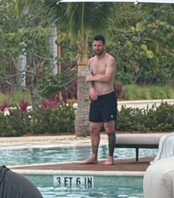 Messi, junto a una de