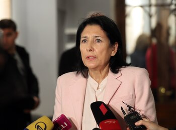 La presidente Zurabishvili había asegurado