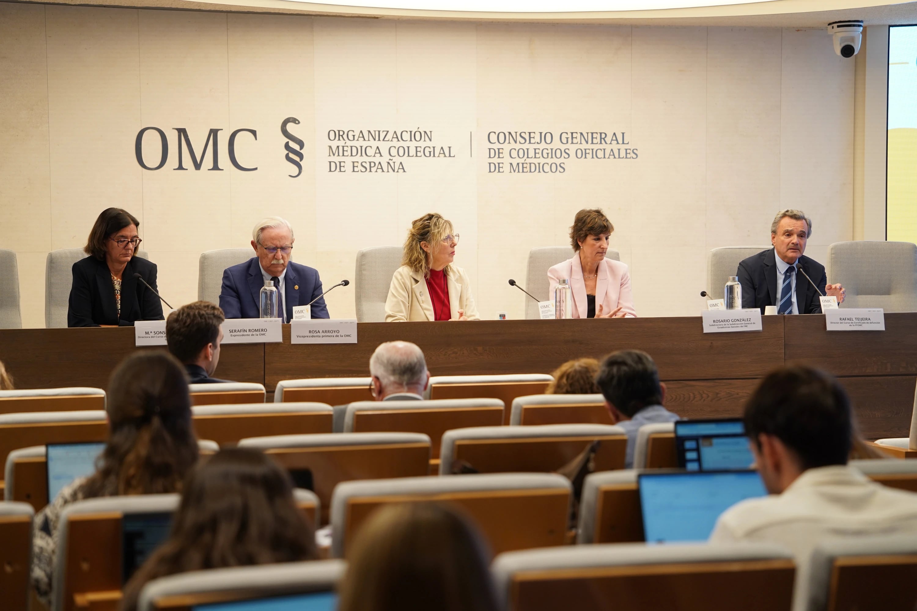 Presentación del estudio sobre la mortalidad de los médicos. (OMC)