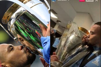 Alexander Callens al estilo Advíncula: A los mimos y besos con trofeo de la MLS (Foto: Agencias | Instagram)