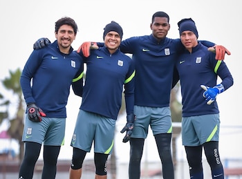 Los arqueros de Alianza Lima