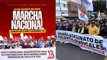 Marcha nacional de trabajadores de