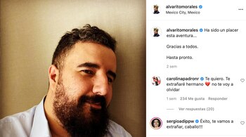 Despedida de Álvaro Morales en