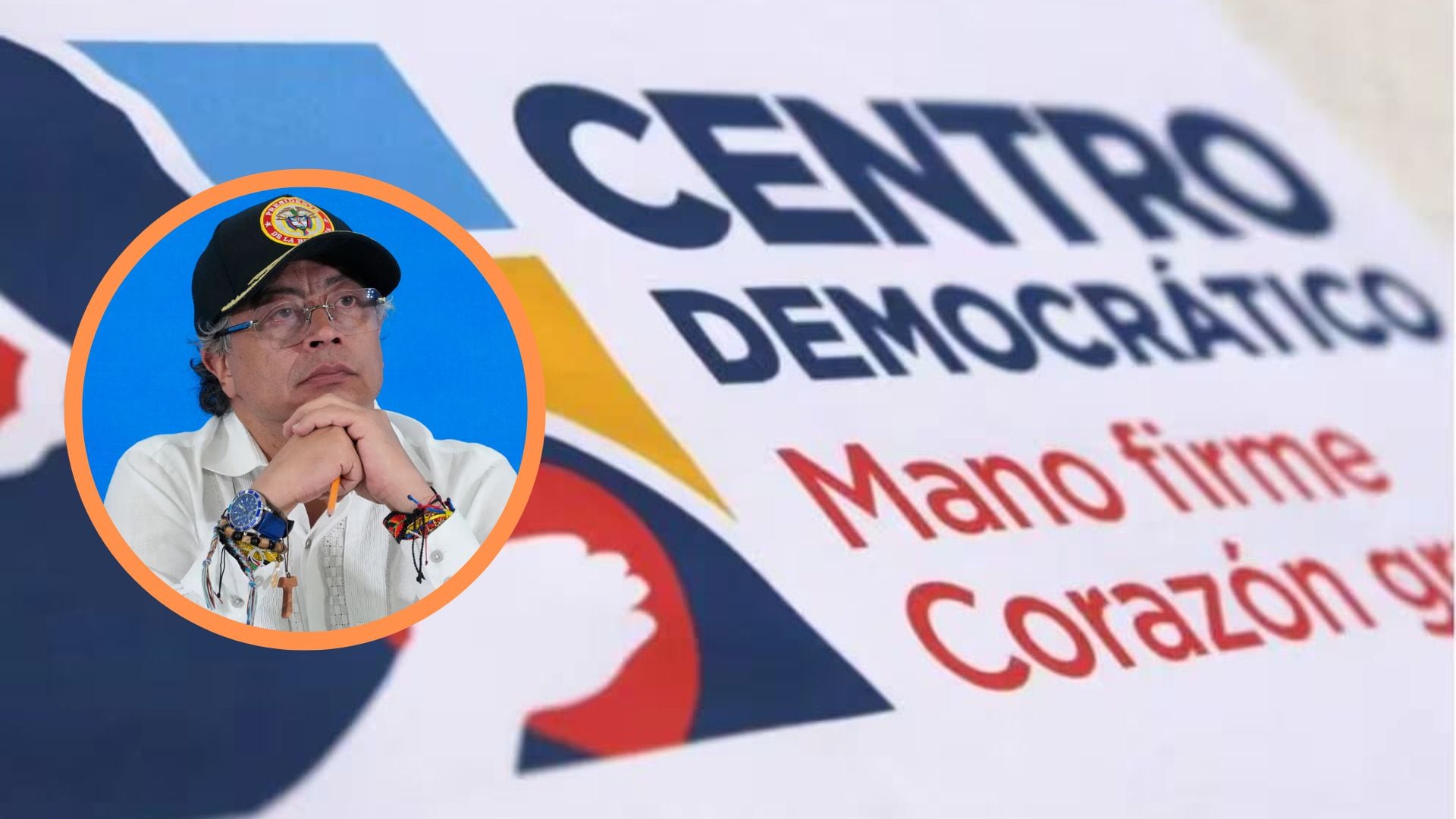 Centro Democrático respondió a Gustavo Petro tras palabras del jefe de Estado contra Álvaro Uribe - crédito Colprensa/Presidencia