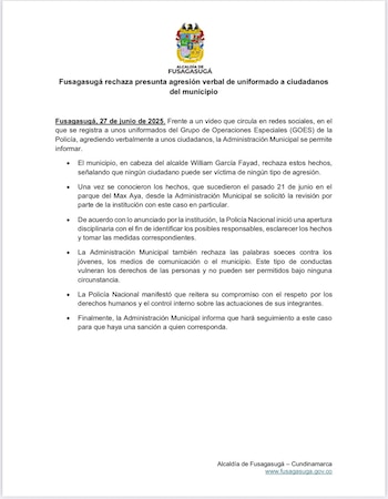 Alcaldía de Fusagasugá (Cundinamarca) también