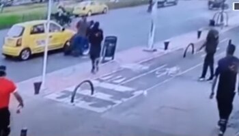 Los delincuentes le dispararon al