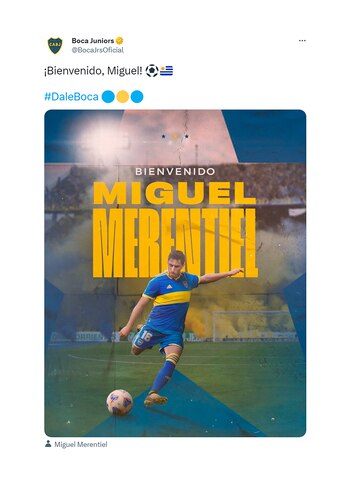 Merentiel en Boca