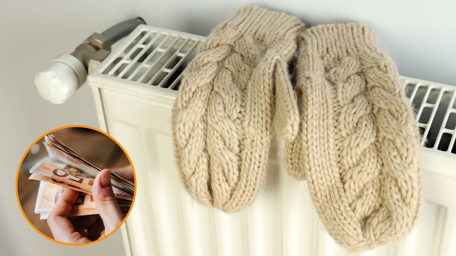 Formas de ahorrar en el cansumo de la calefacción (Montaje Infobae con imágenes de Canva)