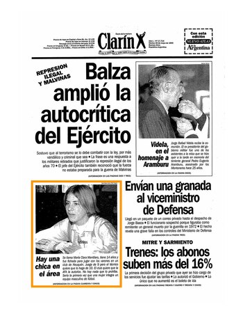 "Hay una chica en el