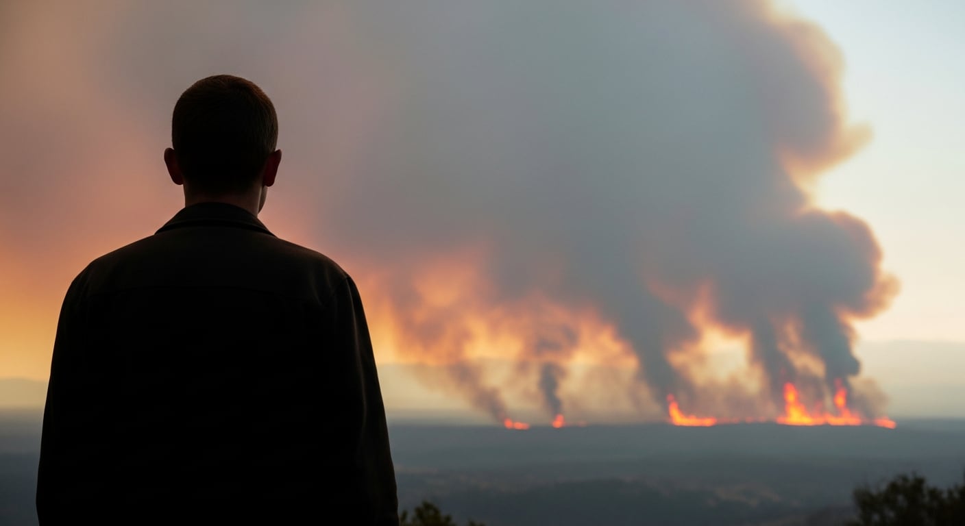 Desde 1980, cada década registró temperaturas más altas que la anterior, lo que genera condiciones propicias para incendios forestales más frecuentes (Imagen Ilustrativa Infobae)