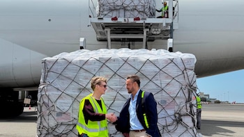 El envío incluye medicamentos y