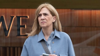 La infanta Cristina, al margen