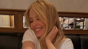 Kylie Minogue sorprendió en Buenos Aires visitando el restaurante de un famoso chef: las fotos