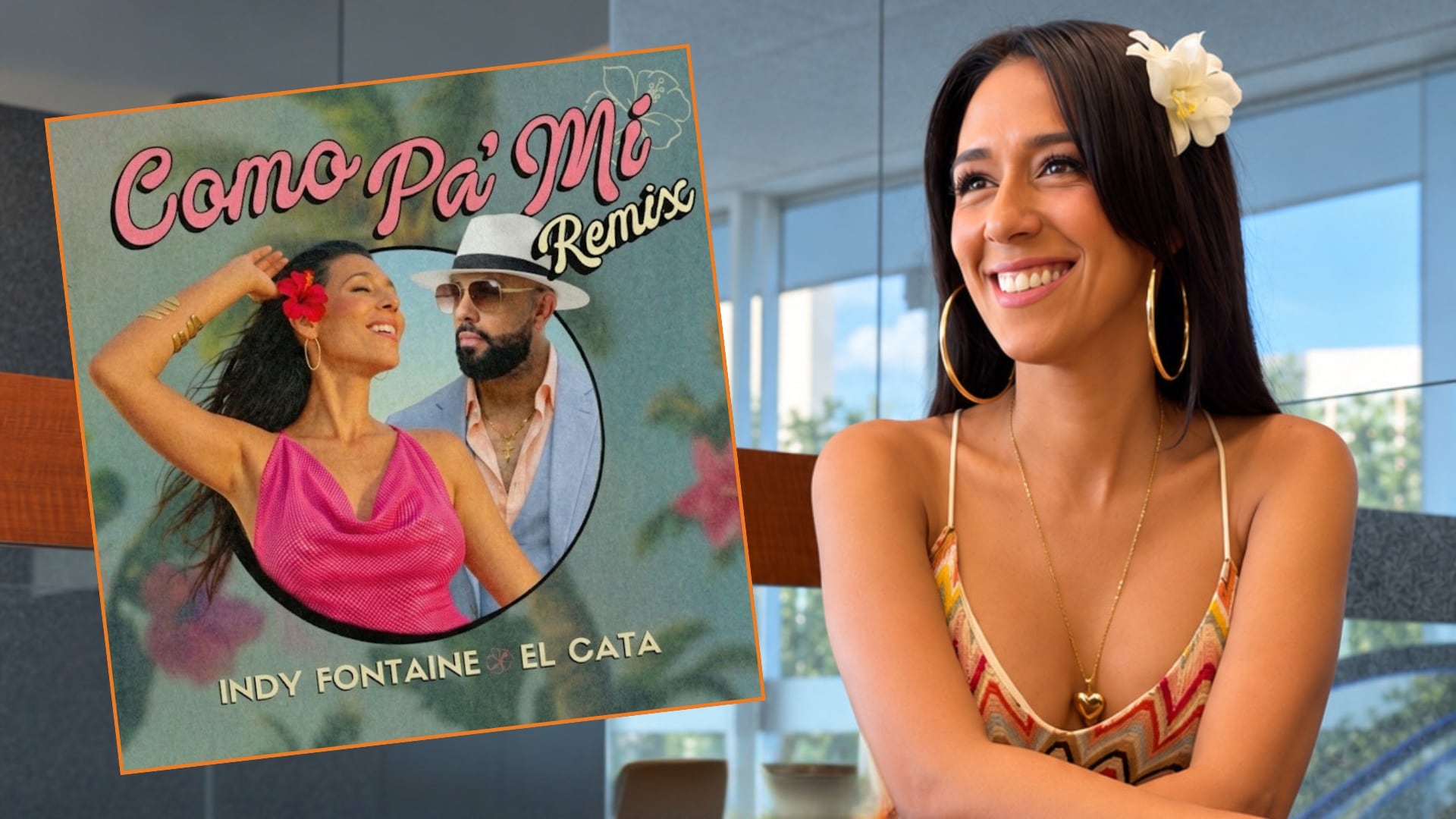 Tras su paso por Perú, Indy Fontaine estrena remix de “Como Pa’ Mí” junto a El Cata