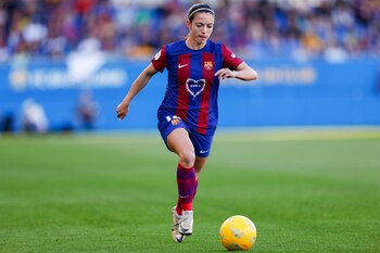 La centrocampista del FC Barcelona