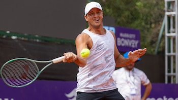 Luciano Darderi, antes de su