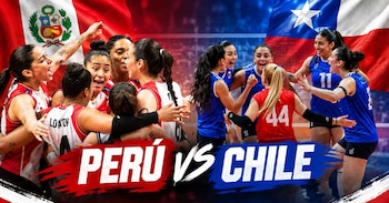 Perú se enfrenta a Chile por la fecha 5 del Campeonato Sudamericano de vóley 2026.