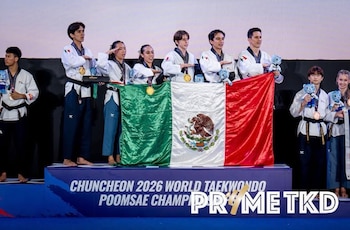 México cumple con una gran actuación en el Mundial de Poomsae. (Olimpismo Mexicano)