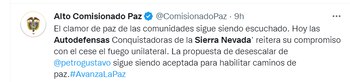 Alto Comisionado para la Paz