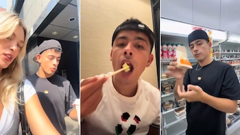 Trueno mostró la intimidad de sus vacaciones en Japón con Teresa Prettel: comidas exóticas y paseos en templos antiguos