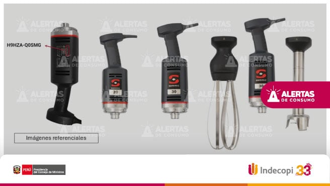 Licuadoras portátiles vendidas en Perú podrían generar descargas eléctricas, advierte Indecopi
