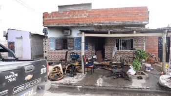 La vivienda donde ocurrieron los