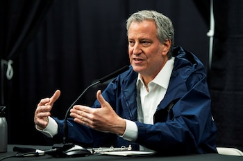 Bill de Blasio, alcalde de