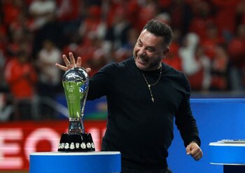 El director técnico Antonio Mohamed