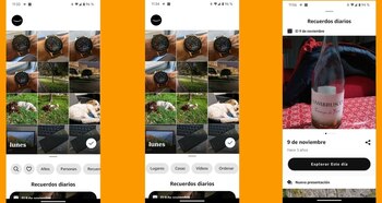 Interfaz de navegación en Amazon