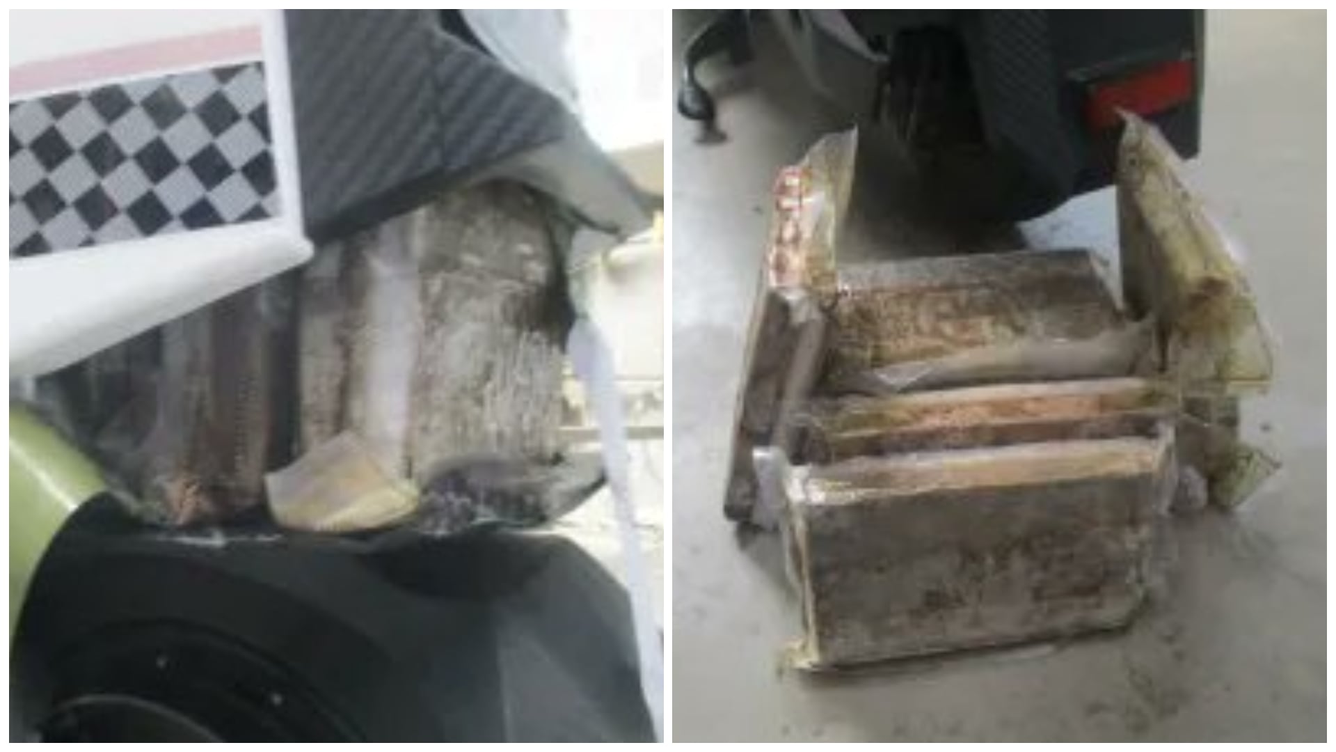 Detienen en la frontera a mexicano con más de 230 mil dólares en fentanilo oculto en una moto eléctrica