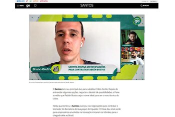 Información de 'Globo Esporte' sobre