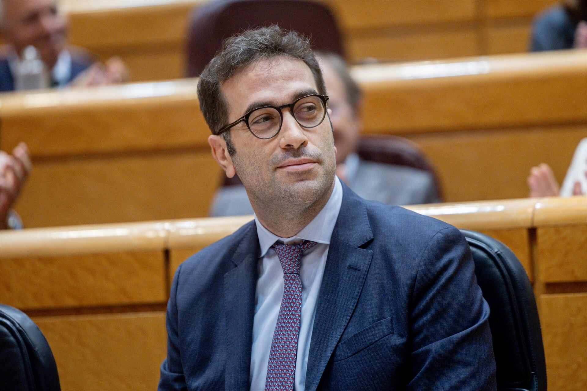 El ministro de Economía, Comercio y Empresa, Carlos Cuerpo, durante un pleno en el Senado, a 17 de junio de 2025, en Madrid (España). Ricardo Rubio / Europa Press