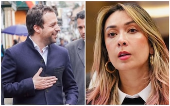 Luis Ernesto Gómez y Katherine Miranda