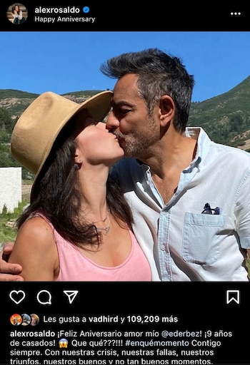 Alessandra Rosaldo y Eugenio Derbez