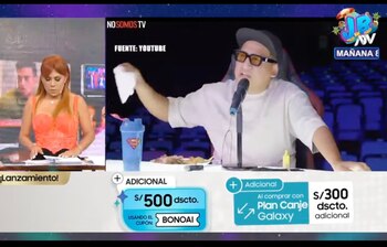 Jorge Luna criticó a los programas de espectáculos por hablar de las infidelidades de Christian Domínguez.