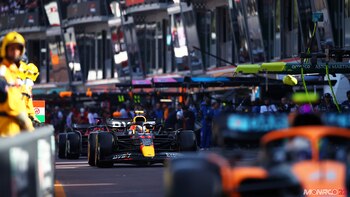 Sergio Pérez en el GP