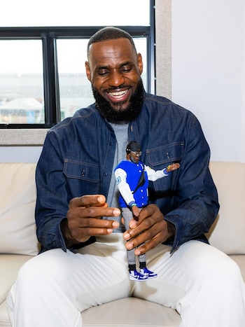 LeBron highlighted the importance of models to follow for youth