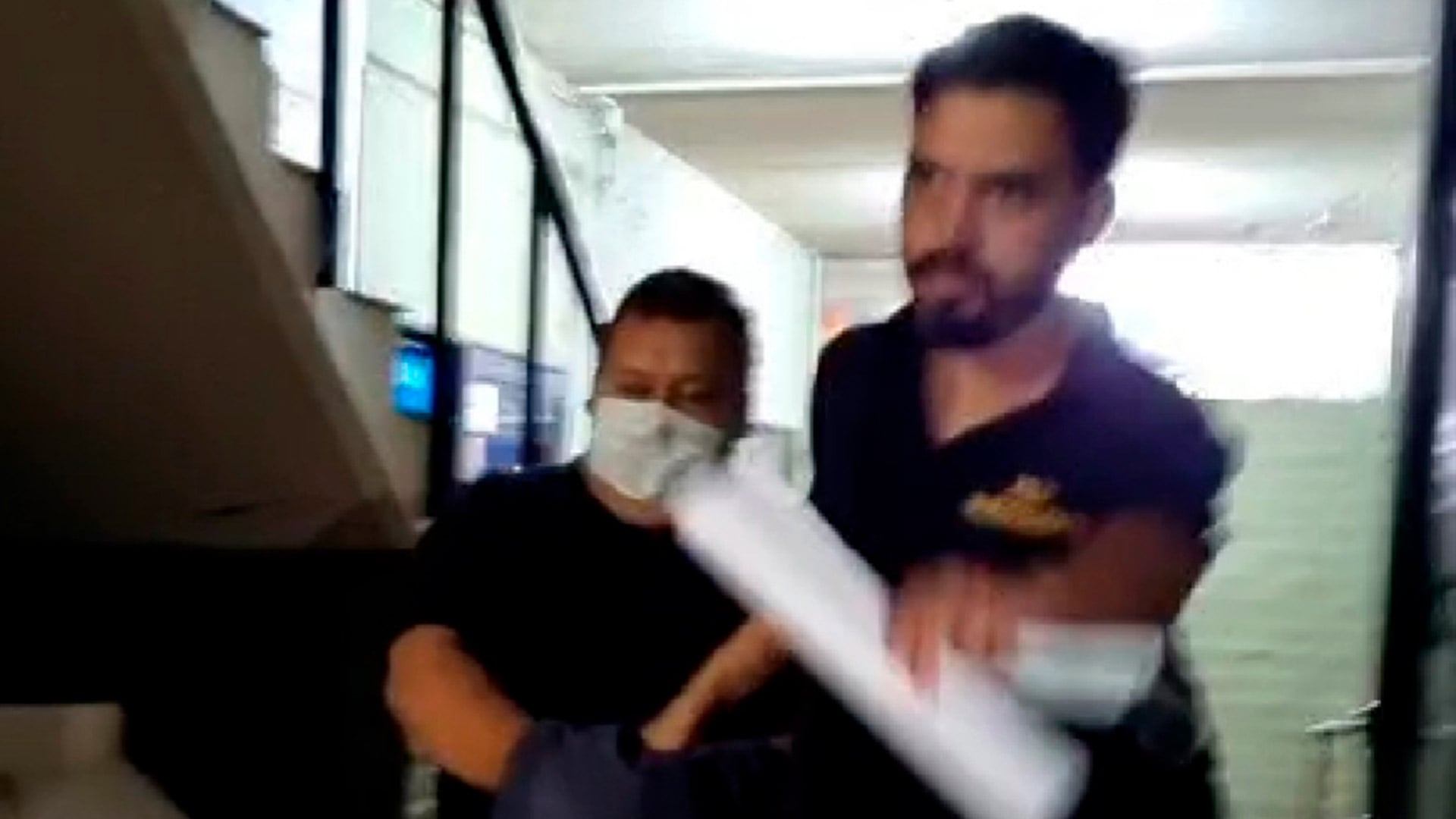 La detención del sindicalista de Camioneros Fernando Espíndola en San Nicolás, en 2022
