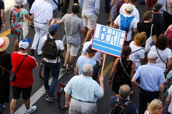 Protesta en París contra el