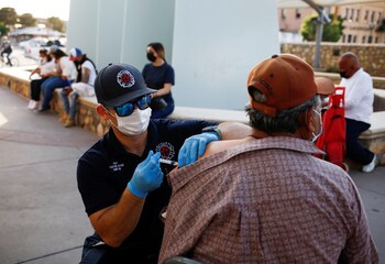 En enfermero en El Paso,