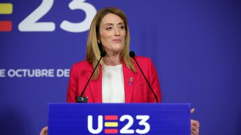 Presidenta de la Eurocámara califica de "histórico" el acuerdo sobre el pacto migratorio