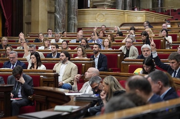 01/10/2026 La diputada del PSC Elena Díaz durante el Debate General de Política Nacional General, a 1 de octubre de 2026, en Barcelona, Catalunya (España). El Parlament afronta la tercera jornada del Debate de Política General en el que se sigue hablando de las propuestas sobre la vivienda, la financiación autonómica y la gestión de la educación.
POLITICA
David Zorrakino - Europa Press
