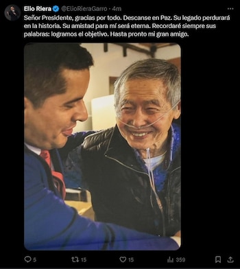 Elio Riera confirma muerte de